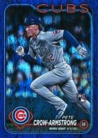 2024 Topps Update #US91 Pete Crow-Armstrong Purple Holo Foilboard Baseball Card