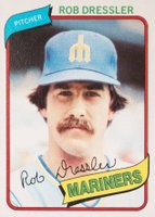 1980 Topps #366 Rob Dressler Baseball Card