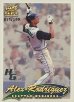 1999 Pacific Paramount #220 Alex Rodriguez Holo-Gold Baseball Card