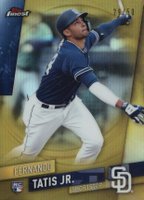 2019 Finest #85 Fernando Tatis Jr. Gold Refractor Baseball Card