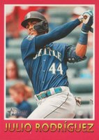 2024 Topps Heritage 1975 Baseball Sensations #19 Julio Rodriguez Baseball Card