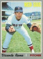 1970 Topps #191 Vicente Romo Baseball Card