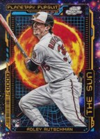 2023 Topps Cosmic Chrome Planetary Pursuit #1 Adley Rutschman Sun Baseball Card