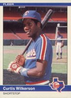 1984 Fleer Update #U-126 Curtis Wilkerson Baseball Card