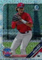 2019 Bowman Mega Box Chrome #2 Alec Bohm Baseball Card