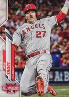 2020 Topps Update #U4 Mike Trout Baseball Card