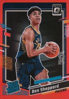 2023 Panini Donruss Optic #221 Ben Sheppard Red Basketball Card