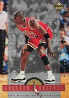 1996 Upper Deck Jordan Greater Heights #GH4 Michael Jordan Basketball Card