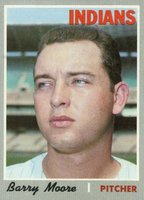 1970 Topps #366 Barry Moore Baseball Card