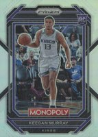 2022 Panini Prizm Monopoly #78 Keegan Murray Silver Prizm Basketball Card