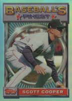 1993 Finest #7 Scott Cooper Refractor Baseball Card