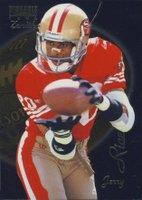 1996 Zenith #Z-32 Jerry Rice Football Card