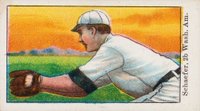 1909 Anonymous # Germany Schaefer Baseball Card
