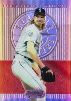 1995 Bowman's Best #1 Randy Johnson Red Refractor Baseball Card
