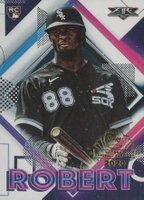 2020 Topps Chrome Topps Fire Preview National Baseball Card Day #FP4 Luis Robert Baseball Card