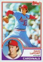1983 Topps #438 Dave LaPoint Baseball Card