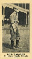 1916 Sporting News #141 Bill Rariden Baseball Card
