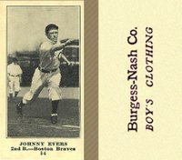 1916 Burgess-Nash Co. #54 Johnny Evers Baseball Card