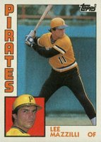 1984 Topps #225 Lee Mazzilli Baseball Card