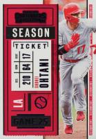 2020 Panini Contenders #35 Shohei Ohtani Purple Baseball Card