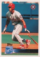1996 Topps #325 Juan Gonzalez Baseball Card