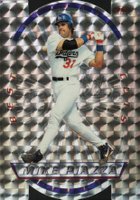 1996 Bowman's Best Cuts #9 Mike Piazza Atomic Refractor Baseball Card