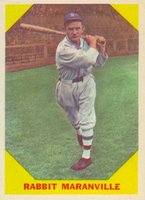 1960 Fleer Baseball Greats #21 Rabbit Maranville Baseball Card