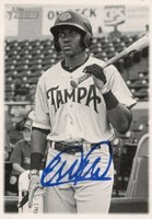 2018 Topps Heritage Minor League Deckle Edge #14 Estevan Florial Baseball Card