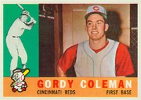 1960 Topps #257 Gordy Coleman Baseball Card