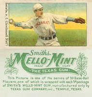 1910 Mello-Mint # Johnny Seigle Baseball Card