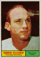 1961 Topps #80 Harmon Killebrew Baseball Card