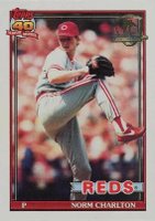 1991 Topps Desert Shield #309 Norm Charlton Baseball Card