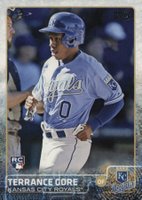 2015 Topps #617 Terrance Gore Baseball Card