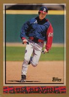1998 Topps #130 Tom Glavine Baseball Card