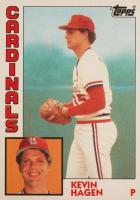 1984 Topps #337 Kevin Hagen Baseball Card