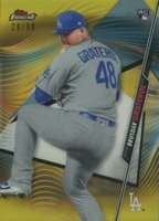 2020 Finest #19 Brusdar Graterol Gold Refractor Baseball Card
