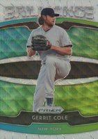 2020 Panini Prizm Brilliance #B2 Gerrit Cole White Wave Prizm Baseball Card