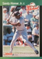 1989 Donruss Rookies #21 Sandy Alomar Jr. Baseball Card
