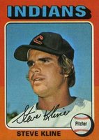 1975 Topps Mini #639 Steve Kline Baseball Card