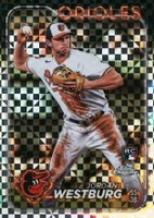 2024 Topps Chrome #277 Jordan Westburg X-Fractor Baseball Card