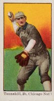 1909 American Caramel # Lee Tannehill Chicago N.L. Baseball Card