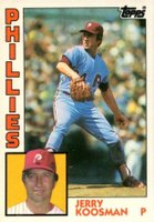 1984 Topps Traded Tiffany #64T Jerry Koosman Baseball Card