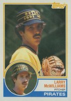 1983 Topps #253 Larry McWilliams Baseball Card
