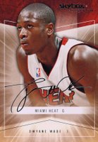 2004 Skybox Autographics #1 Dwyane Wade Basketball Card
