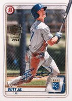 2024 Topps Archives Signature Series #BD152 Bobby Witt Jr. 2020 Bowman Draft Baseball Card
