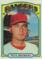 1972 Topps #64 Pete Broberg Baseball Card