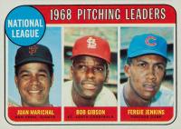 1969 Topps #10 N.L. Pitching Leaders Baseball Card