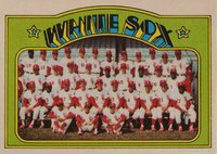 1972 O-Pee-Chee #381 Chicago White Sox Team Baseball Card