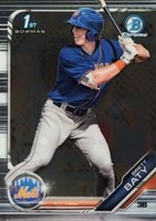 2019 Bowman Draft #BDC39 Brett Baty Chrome Baseball Card