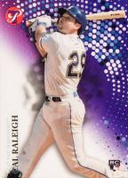 2022 Topps Pristine #236 Cal Raleigh Purple Refractor Baseball Card